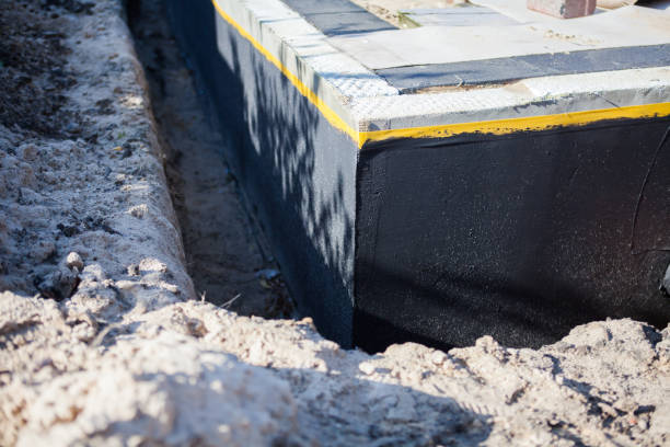 Residential Emergency Waterproofing installation at a Lake, MI home by SJ Waterproofing Pros