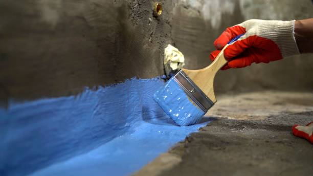 SJ Waterproofing Pros commercial waterproofing team near Lake, MI